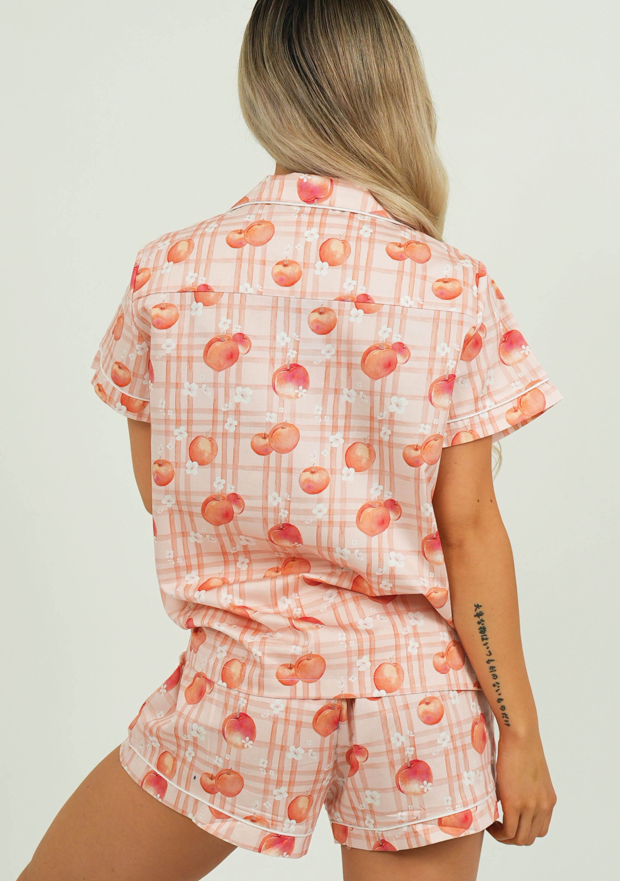 Peaches Cotton Short Pyjama Set