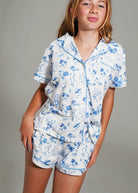 Night Sweet Thing Girls Coming Home Jersey Knit Cotton Short Pajama Set Kids