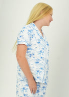 Night Sweet Thing Girls Morning Surf Jersey Knit Cotton Long Pajama Set Kids