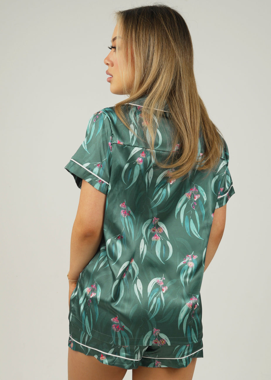 Australian Native Satin Short Pajama Set – Comfortable & Stylish ...