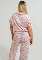 Night Sweet Thing Girls Hop To Bed Jersey Knit Cotton Long Pajama Set Kids