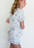 Night Sweet Thing Girls Morning Swim Jersey Knit Cotton Short Pajama Set Kids